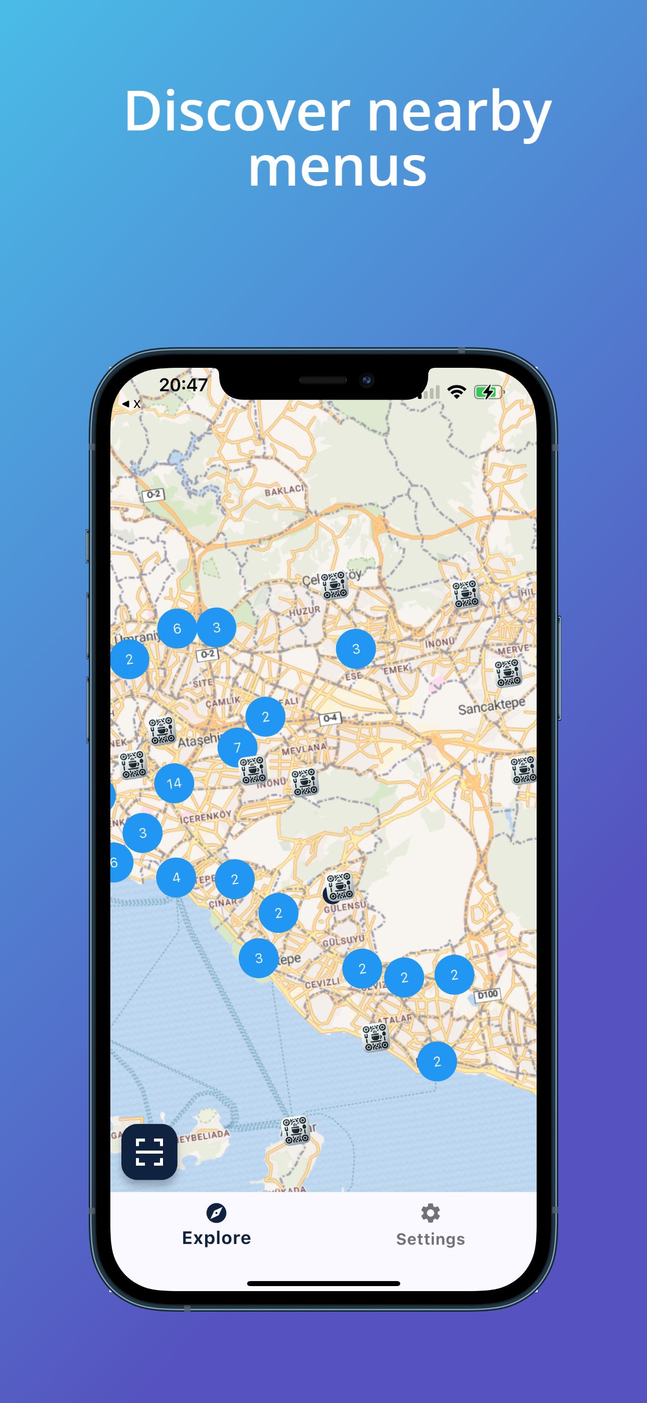 QRify – app screenshot